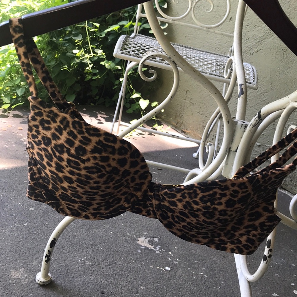 Cheetah Bikini Top